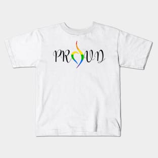 Recovery Pride Symbol Kids T-Shirt